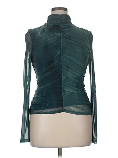 Pre-owned Zara Sleeveless Blouse In Blue