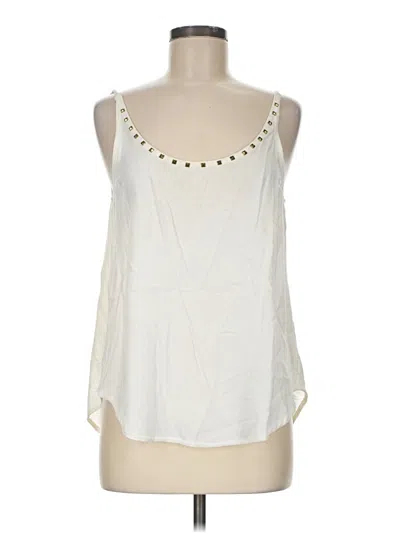 Pre-owned Zara Sleeveless Blouse In Ivory