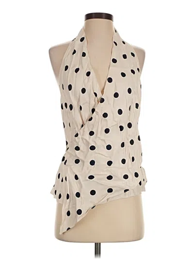 Zara Sleeveless Blouse In Neutral