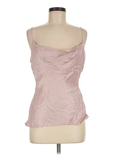 Zara Sleeveless Blouse In Pink