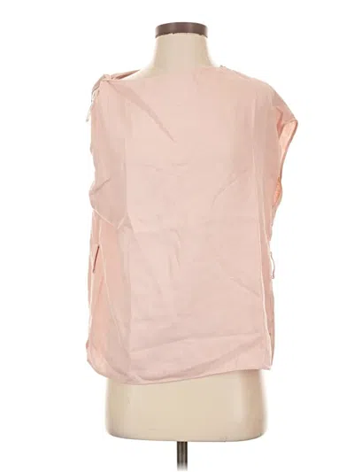 Pre-owned Zara Sleeveless Blouse In Pink