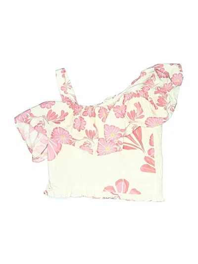 Pre-owned Zara Kids' Sleeveless Blouse In Pink