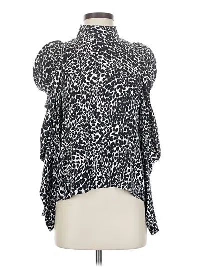 Pre-owned Zara Sleeveless Blouse In Silver