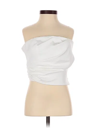 Zara Sleeveless Blouse In White