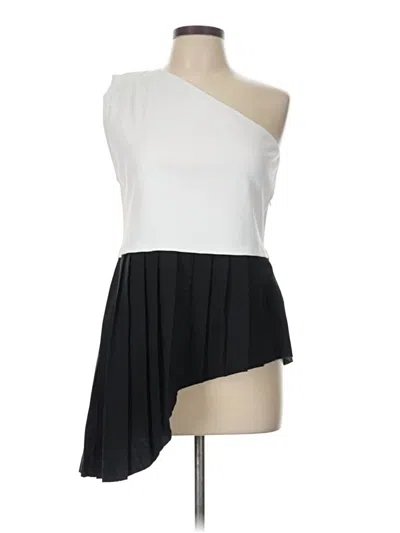 Zara Sleeveless Blouse In White