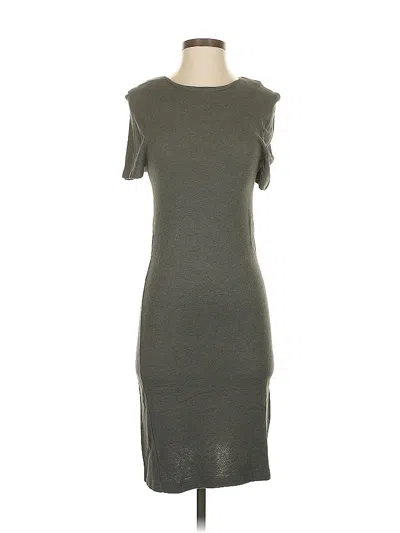 Pre-owned Zara Sleeveless T-shirt In Gray
