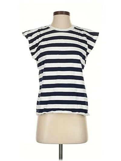 Pre-owned Zara Sleeveless T-shirt In White