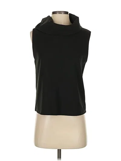 Pre-owned Zara Sleeveless Top Black Cowl Neck Tops
