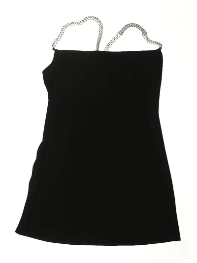 Pre-owned Zara Sleeveless Top Black Halter Neckline Tops