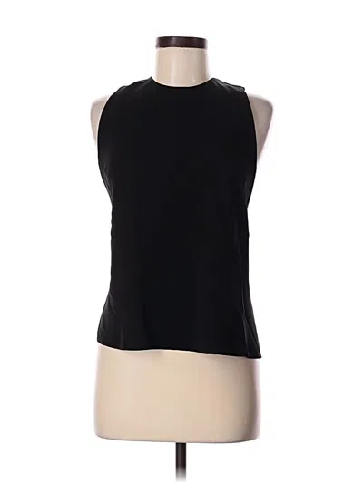 Pre-owned Zara Sleeveless Top Black Halter Neckline Tops