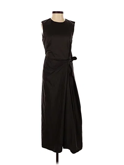 Pre-owned Zara Sleeveless Top Black One Shoulder Neckline Tops