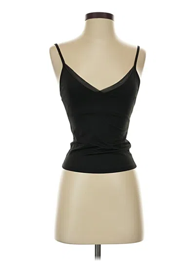 Pre-owned Zara Sleeveless Top Black Sweetheart Neckline Tops