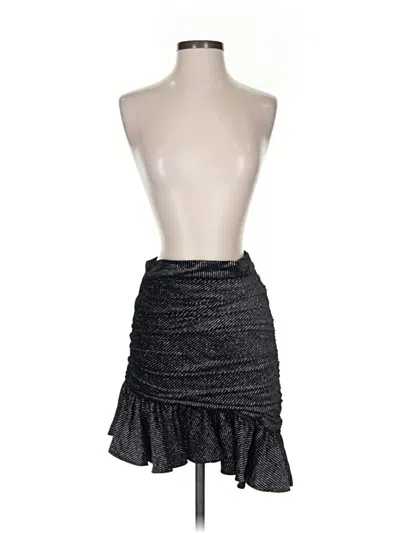 Pre-owned Zara Sleeveless Top Gray Strapless Neckline Tops