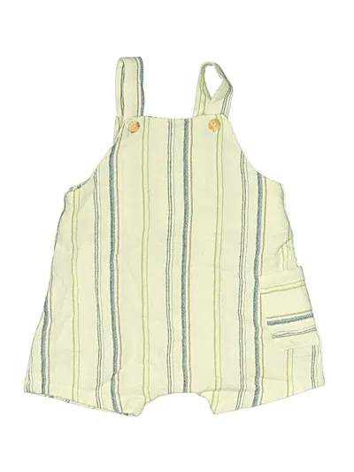 Pre-owned Zara Babies' Sleeveless Top Green Halter Neckline Tops