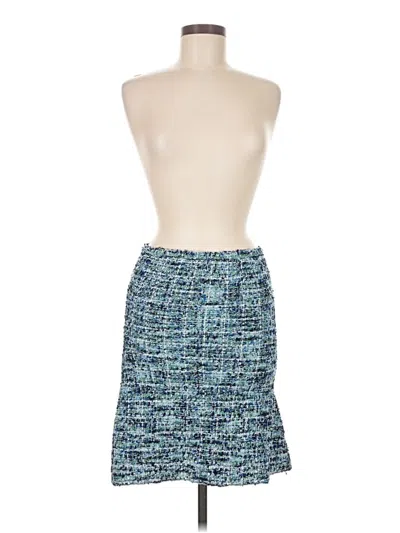 Pre-owned Zara Sleeveless Top Teal Strapless Neckline Tops