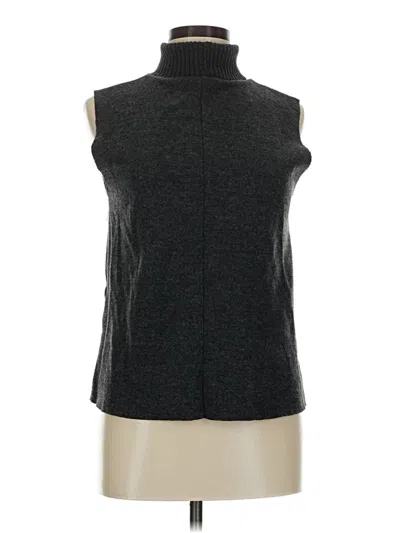 Pre-owned Zara Sleeveless T-shirt In Gray