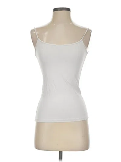 Pre-owned Zara Sleeveless T-shirt In Ivory
