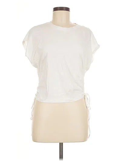 Pre-owned Zara Sleeveless T-shirt In White