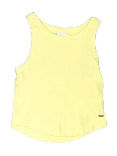 Pre-owned Zara Kids' Sleeveless T-shirt In Yellow
