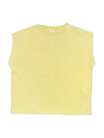 Pre-owned Zara Kids' Sleeveless T-shirt In Yellow