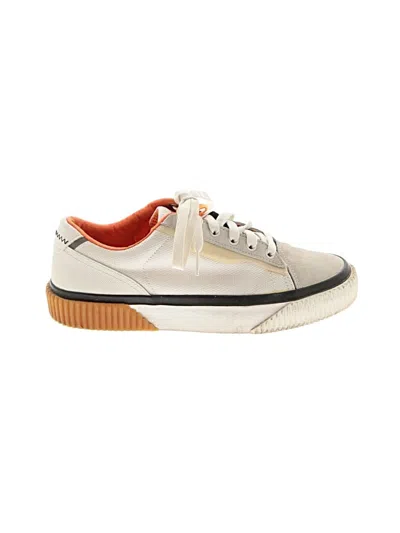 Pre-owned Zara Sneakers In Ivory