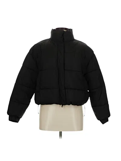 Pre-owned Zara Snow Jacket In Black