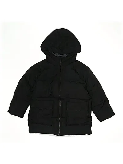Pre-owned Zara Kids' Snow Jacket In Black