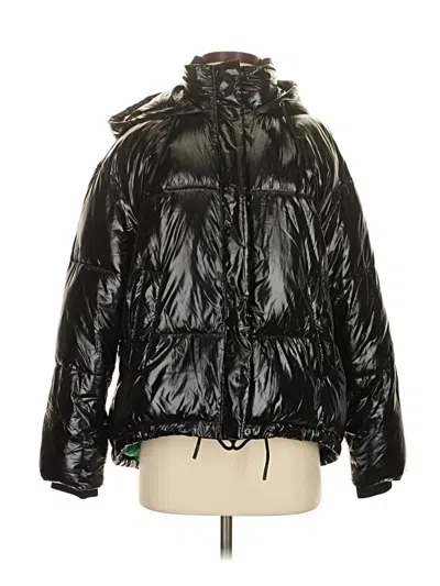 Pre-owned Zara Snow Jacket In Black