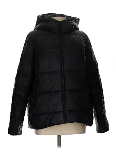 Pre-owned Zara Snow Jacket In Black