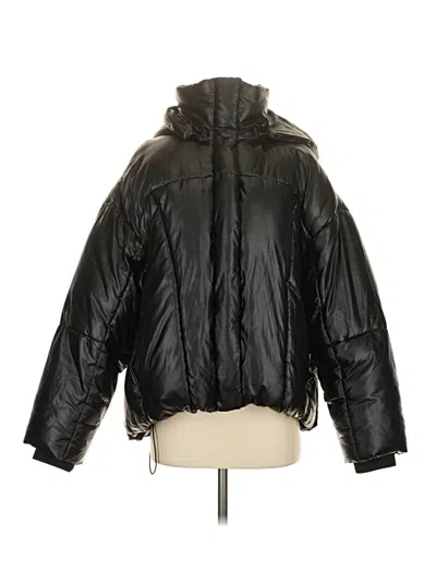 Pre-owned Zara Snow Jacket In Black