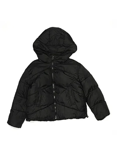 Pre-owned Zara Kids' Snow Jacket In Black
