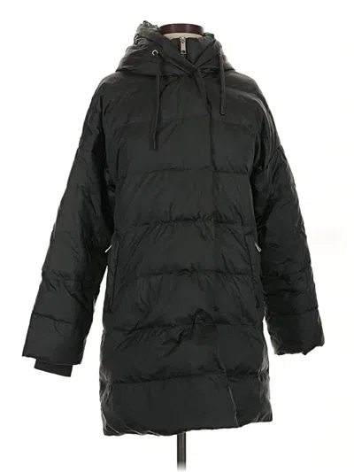 Pre-owned Zara Snow Jacket In Black