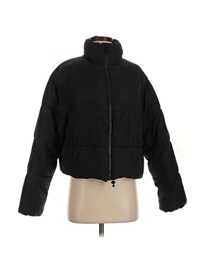 Pre-owned Zara Snow Jacket In Black
