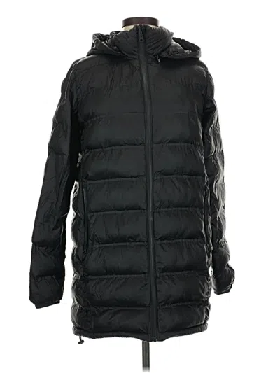 Pre-owned Zara Snow Jacket In Black