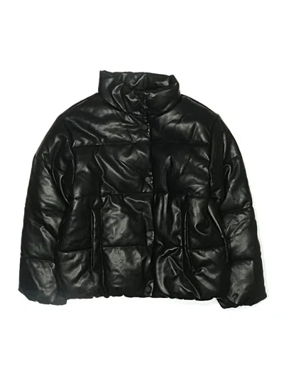 Pre-owned Zara Kids' Snow Jacket In Black