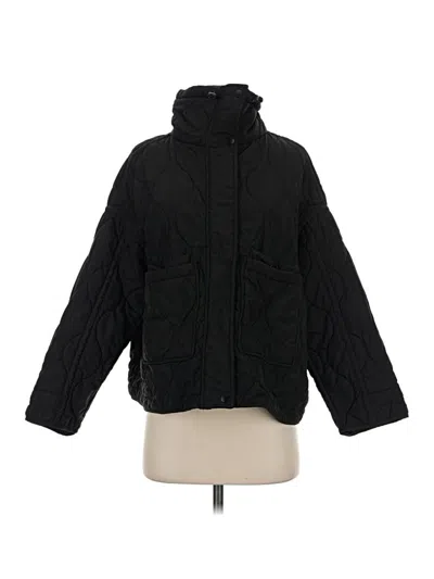Pre-owned Zara Snow Jacket In Black