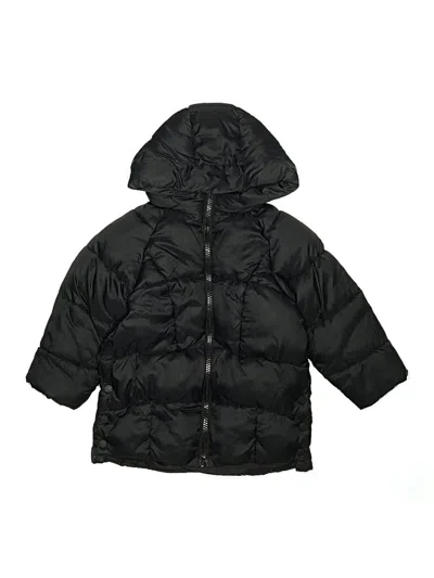 Pre-owned Zara Kids' Snow Jacket In Black