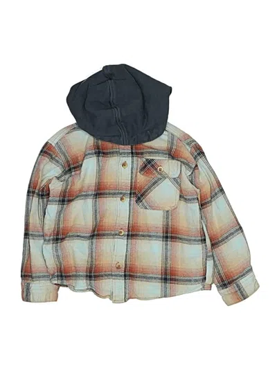 Pre-owned Zara Kids' Snow Jacket In Orange