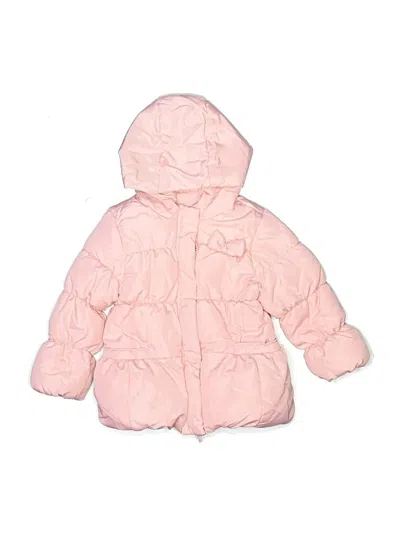 Pre-owned Zara Kids' Snow Jacket In Pink