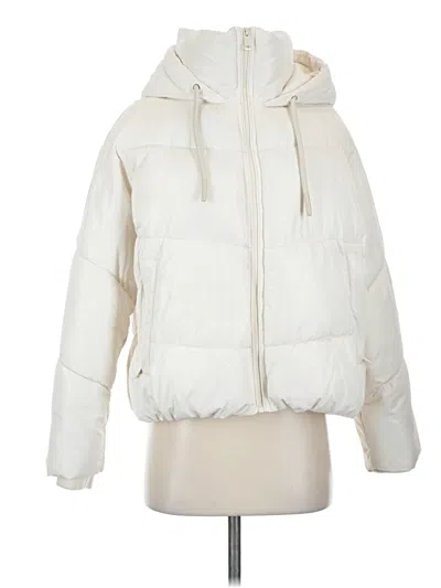 Pre-owned Zara Snow Jacket In White