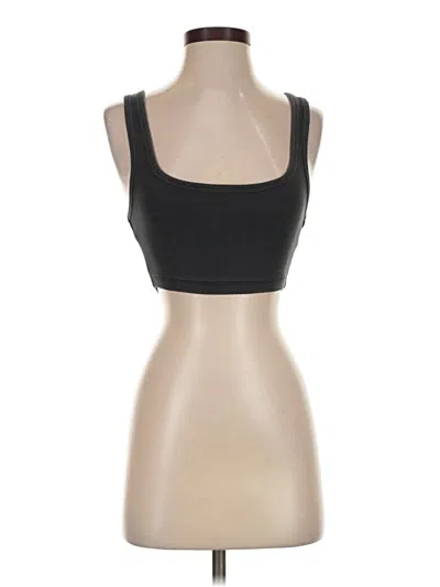 Pre-owned Zara Sports Bra In Black