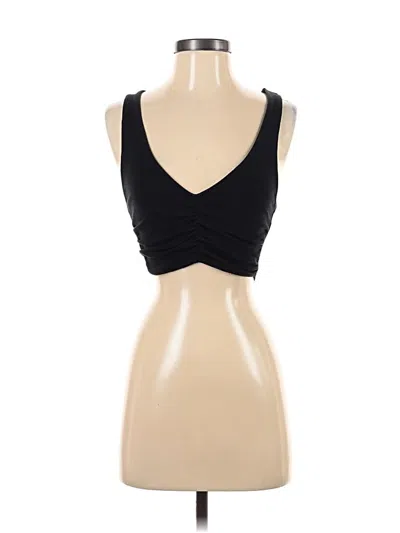 Pre-owned Zara Sports Bra In Black