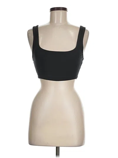 Pre-owned Zara Sports Bra In Black