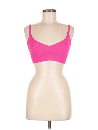 Pre-owned Zara Sports Bra In Pink