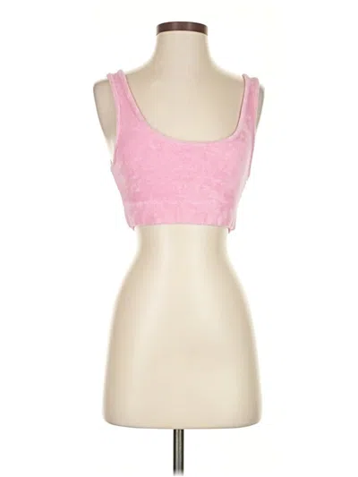 Pre-owned Zara Sports Bra In Pink