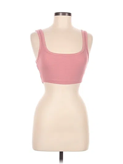 Pre-owned Zara Sports Bra In Pink