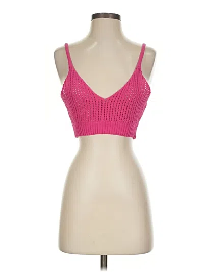 Zara Sports Bra In Pink