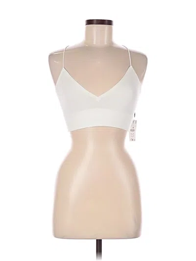 Zara Sports Bra In White