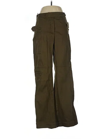 Pre-owned Zara Srpls Cargo Pants In Brown