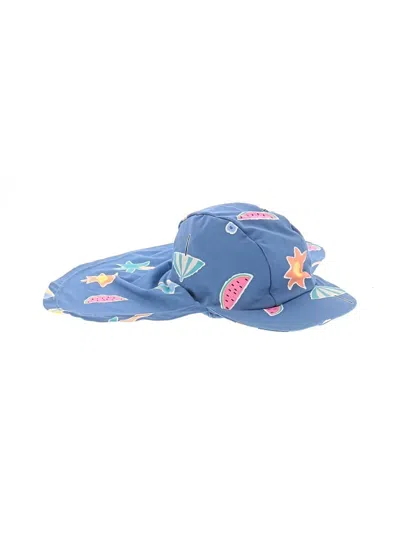Pre-owned Zara Kids' Sun Hat In Blue